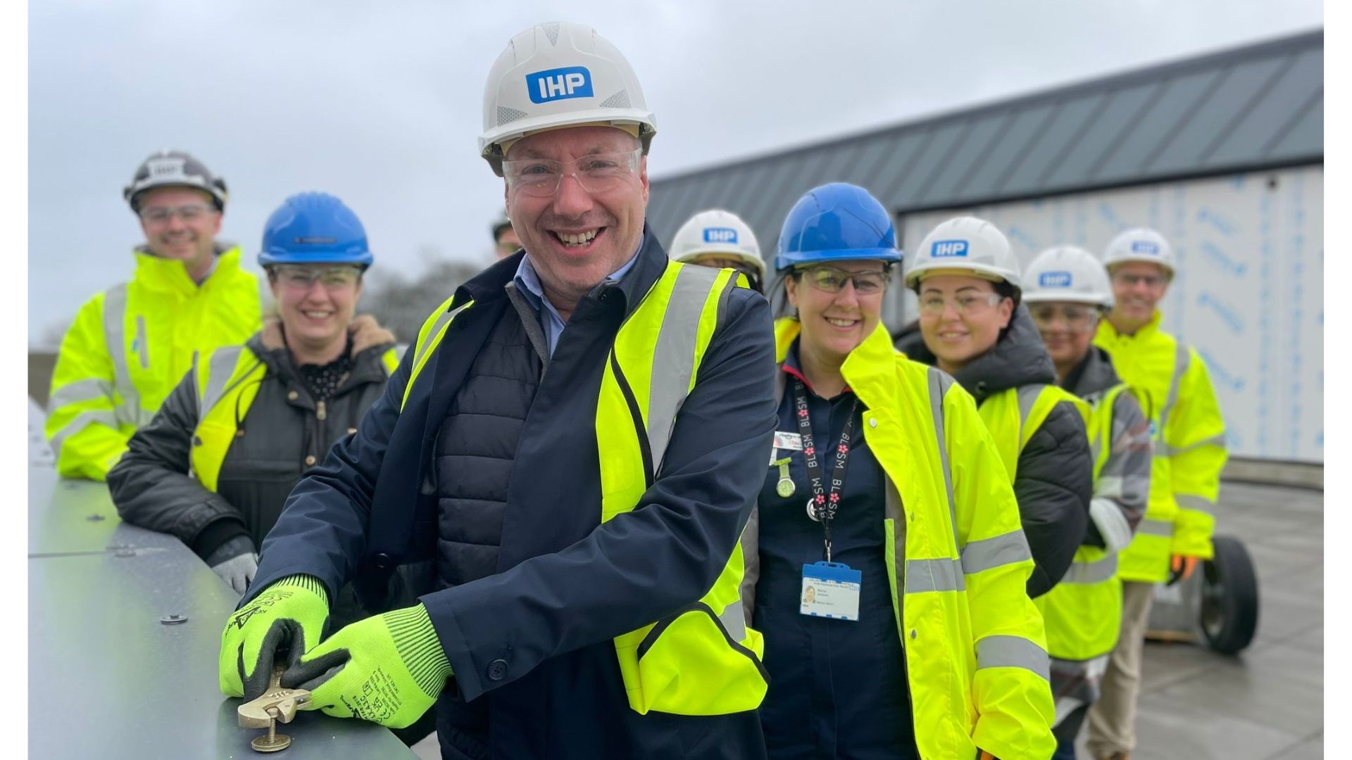 It's our Golden Bolt Day at HRI A&E. With Chief Executive, Brendan Brown.