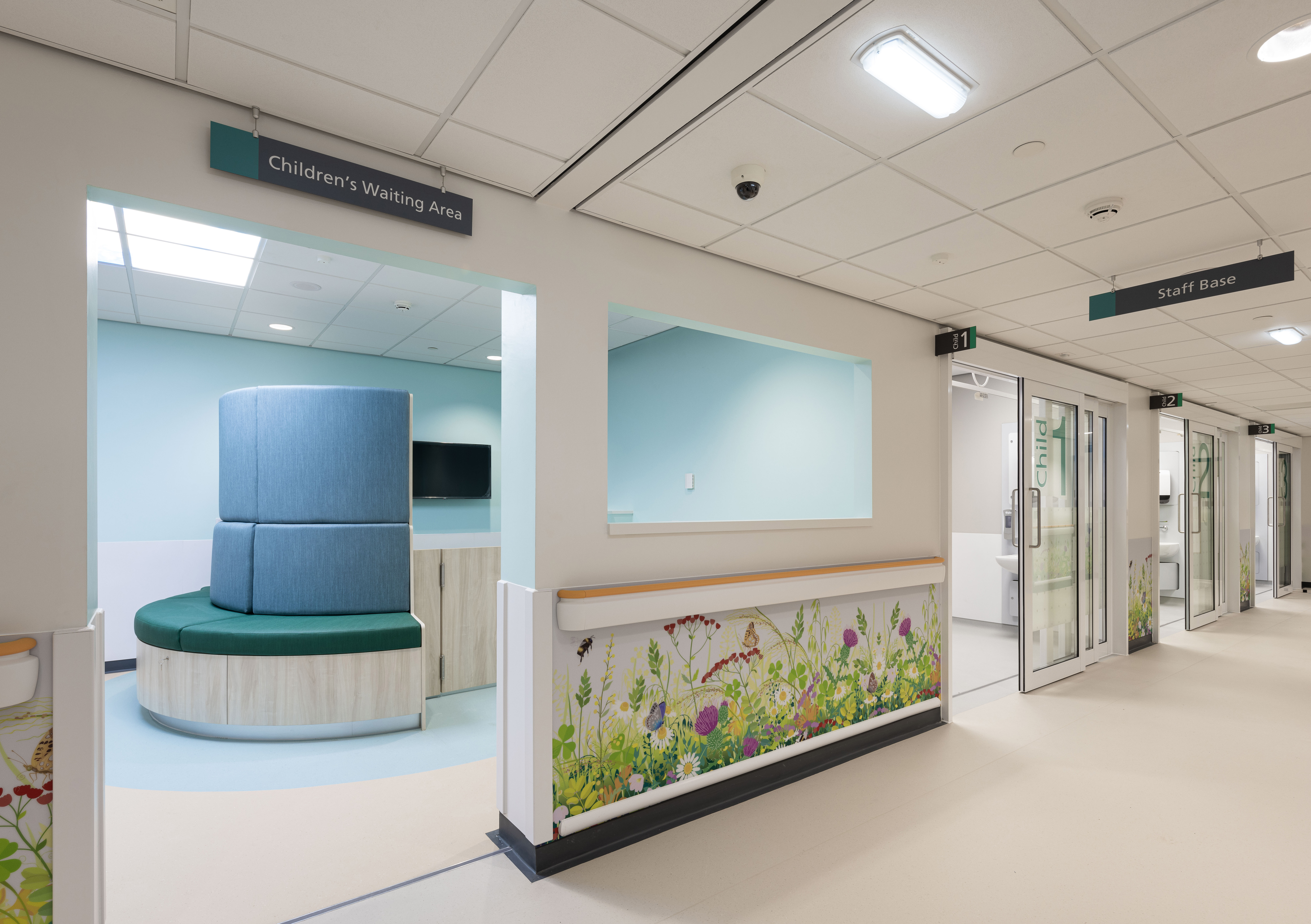 Huddersfield's A&E Children's Waiting Area