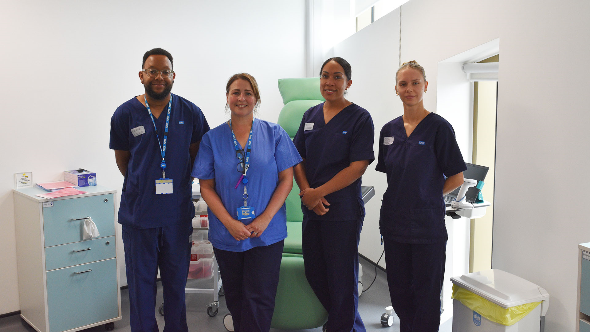 A photo of CHFT radiology colleagues 