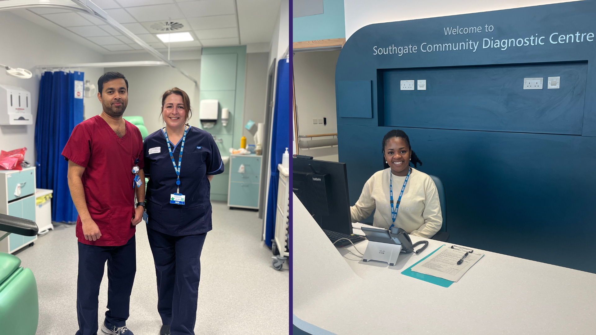 Colleagues in the new Southgate CDC