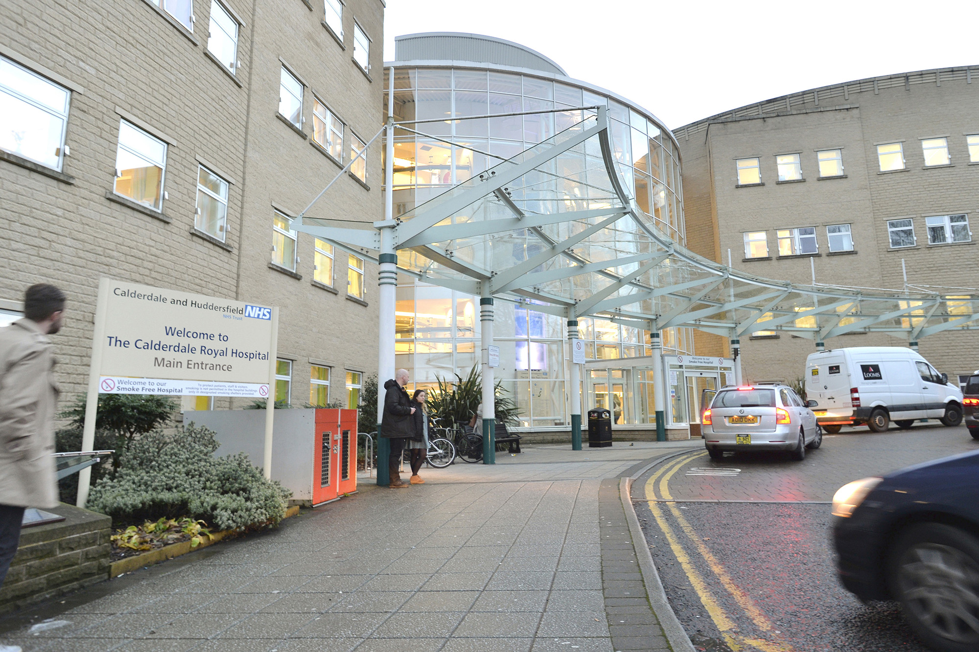 Calderdale Royal Hospital - Main Entrance 